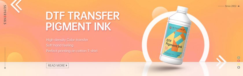 DTF transfer film printer ink