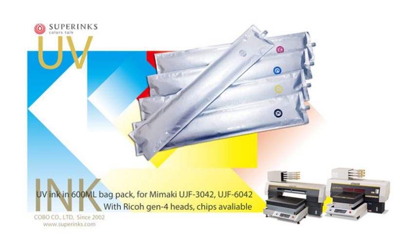 600ML bag UV ink