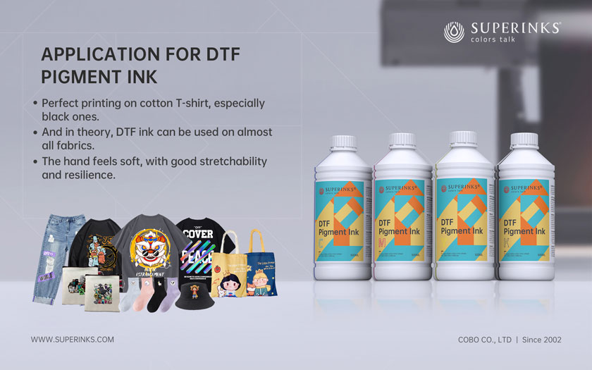 Application scenarios of DTF ink